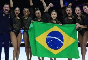 Ginástica Artística: Brasil é prata na disputa de equipes femininas