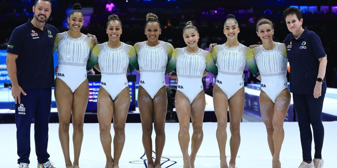 Ginástica artística: seleção feminina confirma vaga nos Jogos de Paris