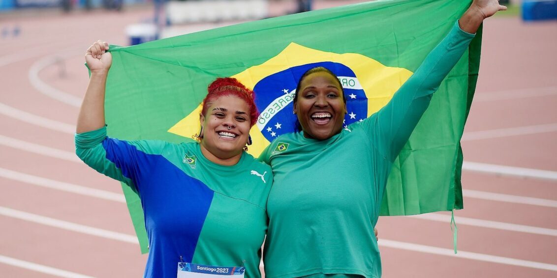 Pan de Santiago: Brasil é ouro e prata no lançamento de disco feminino