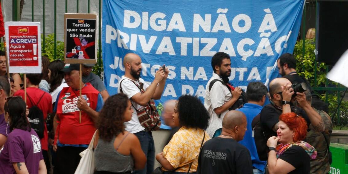 Categorias confirmam greve unificada contra privatizações em SP