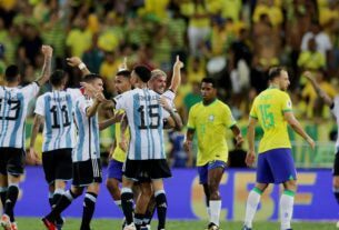 Eliminatórias: Brasil perde de 1 a 0 para Argentina no Maracanã