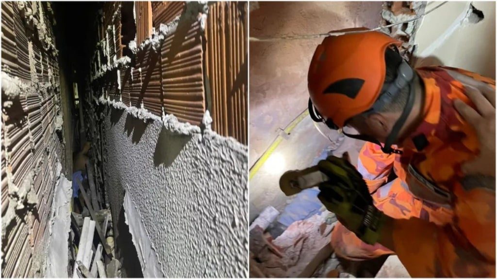 Preso por mais de duas horas entre paredes, paciente é resgatado ao tentar fugir de hospital