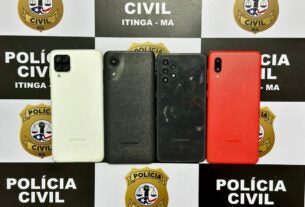 NO INTERIOR DO PARÁ, POLÍCIA CIVIL RECUPERA QUATRO CELULARES ROUBADOS EM ITINGA DO MARANHÃO