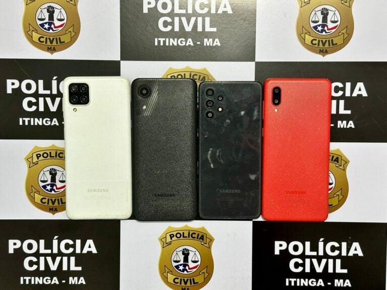 NO INTERIOR DO PARÁ, POLÍCIA CIVIL RECUPERA QUATRO CELULARES ROUBADOS EM ITINGA DO MARANHÃO