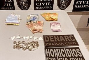 DENÚNCIA LEVA POLÍCIA CIVIL A PRENDER TRÊS PESSOAS POR TRÁFICO DE DROGAS EM TIMON