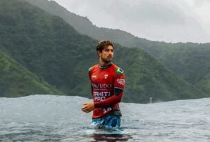 João Chianca está bem após acidente na praia de Pipeline