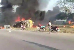 Explosão de caminhão-tanque deixa mais de 40 mortos na Libéria