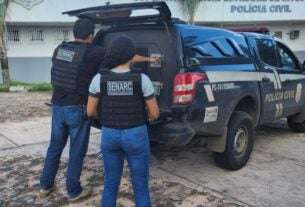 NA CAPITAL, POLÍCIA CIVIL CUMPRE MANDADO DE PRISÃO POR HOMICÍDIO