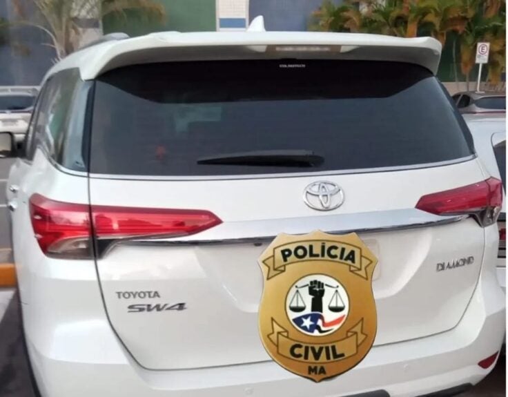 POLÍCIA CIVIL APREENDE, EM SÃO LUÍS, VEÍCULO CLONADO AVALIADO EM MAIS DE 200 MIL REAIS