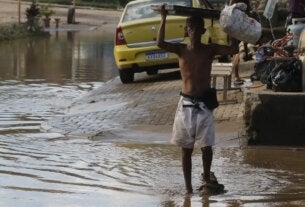 Drenagem inoperante retarda escoamento de águas na Baixada Fluminense