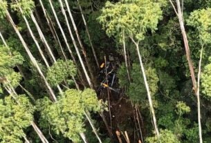 FAB encerra ocorrência sobre helicóptero encontrado em Paraibuna