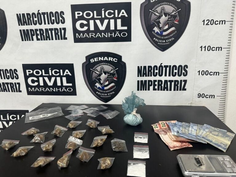 IMPERATRIZ: POLÍCIA CIVIL PRENDE MULHER SUSPEITA DE ADMINISTRAR “BOCA DE FUMO”