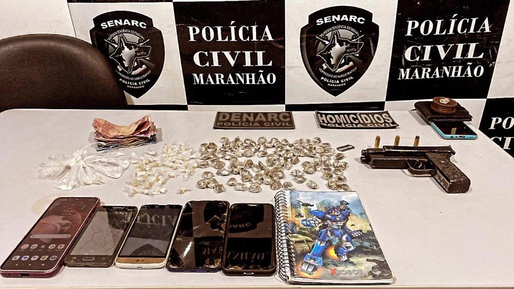 POLICIA CIVIL DO MARANHÃO PRENDE MAIS QUATRO POR TRÁFICO DE DROGAS EM TIMON; JÁ SÃO 14 PRESOS ESTE MÊS NO MUNICÍPIO PELO CRIME