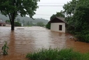 RS e SC entram em alerta para temporais a partir desta terça-feira