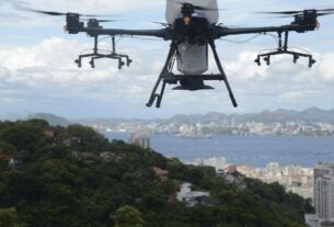 Rio contará com drone e inteligência artificial no reflorestamento