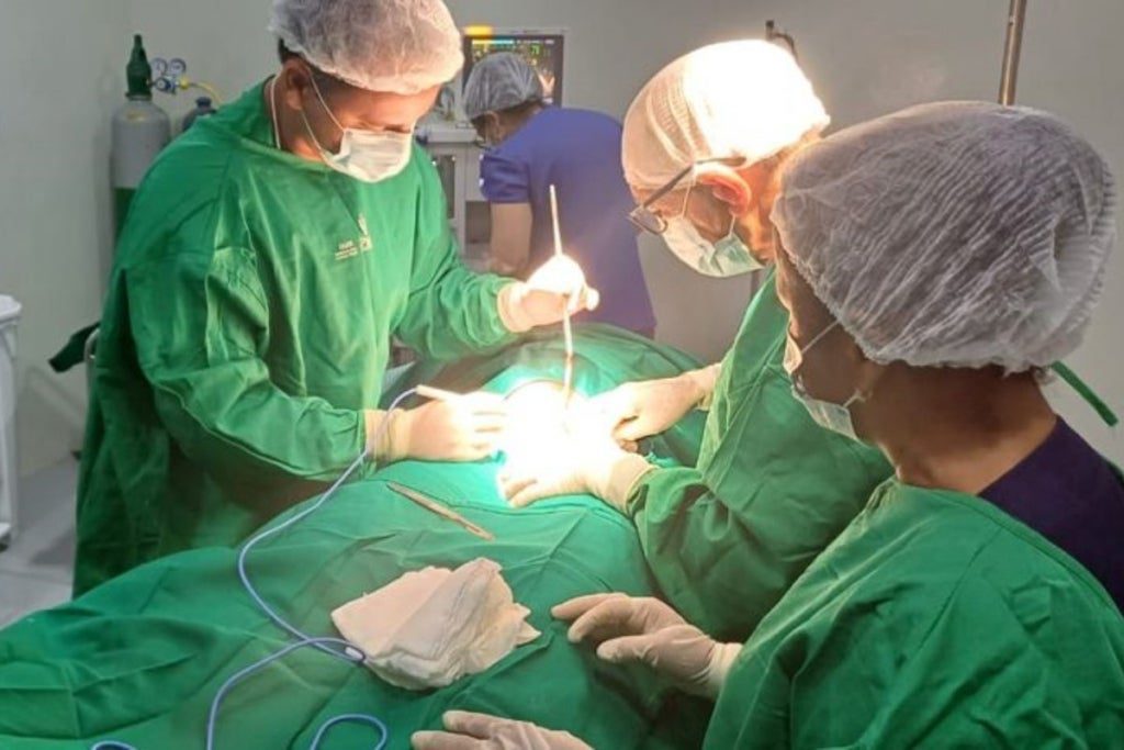 Cesariana de urgência marca o retorno das atividades cirúrgicas no hospital de Elesbão Veloso