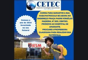 CETEC - O polo de Amarante-PI que oferece cursos nas áreas de educação, administração e enfermagem no IESM