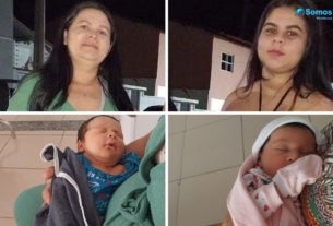 Conheça a surpreendente história da mãe e filha que tiveram seus bebês no mesmo dia no Piauí