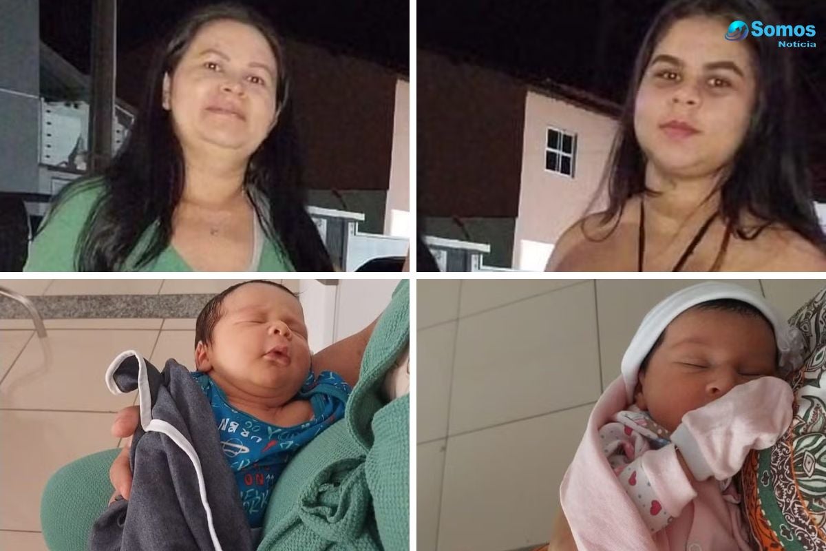 Conheça a surpreendente história da mãe e filha que tiveram seus bebês no mesmo dia no Piauí