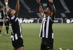 Botafogo goleia Aurora por 6 a 0 e avança na Pré-Libertadores