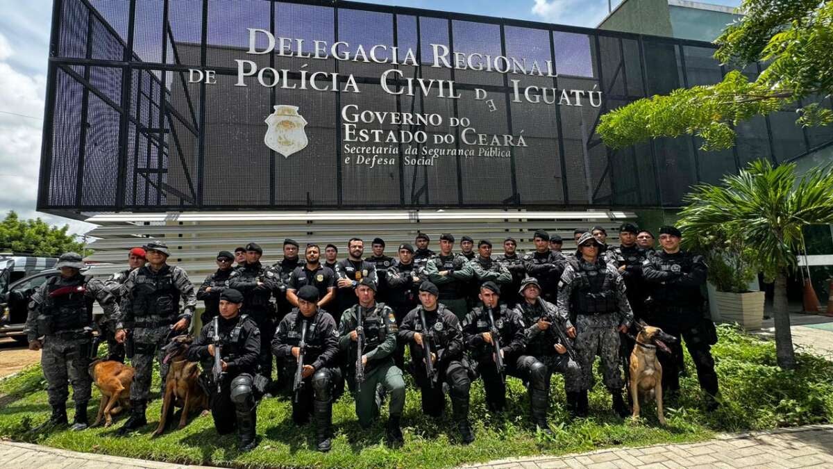 Dez pessoas são capturadas durante operação conjunta no município de Iguatu