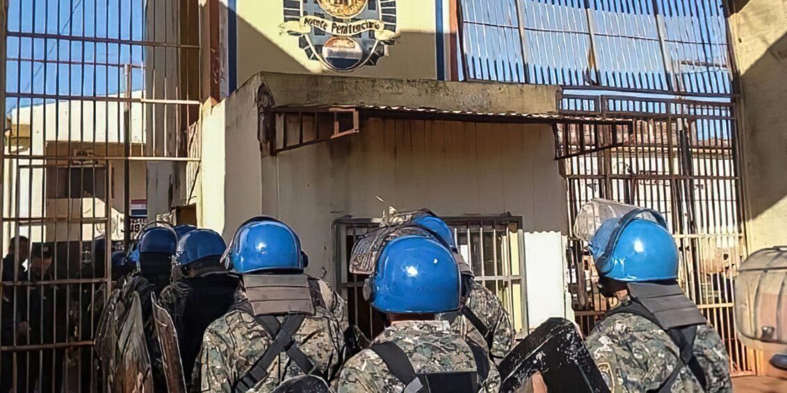 Presos fazem motim em penitenciária no Paraguai