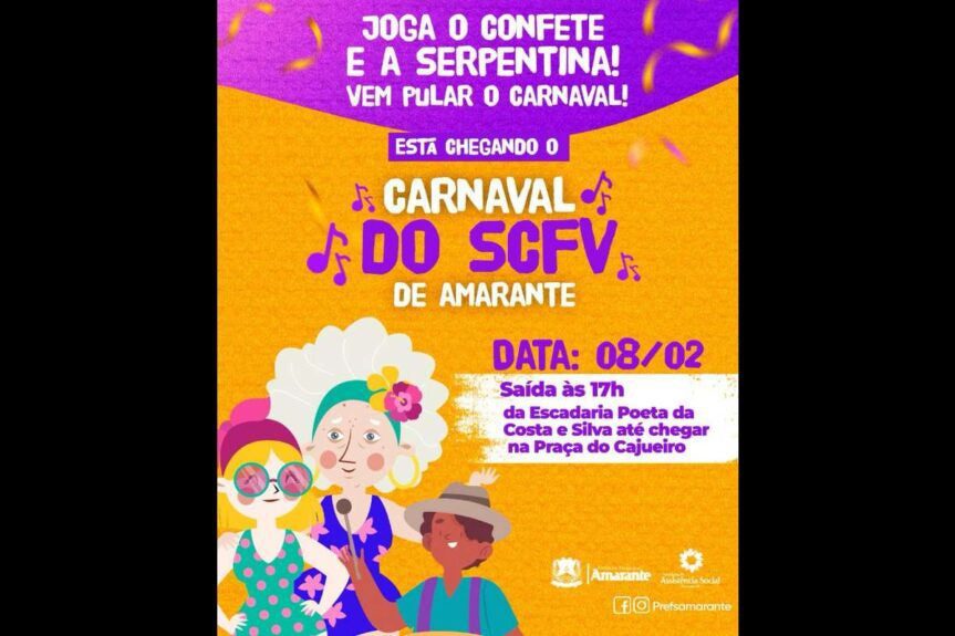 carnaval do scfv