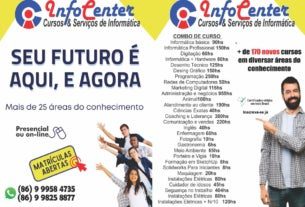 Cursos Livres e Serviços de Informática - ANO 20 tem novidades