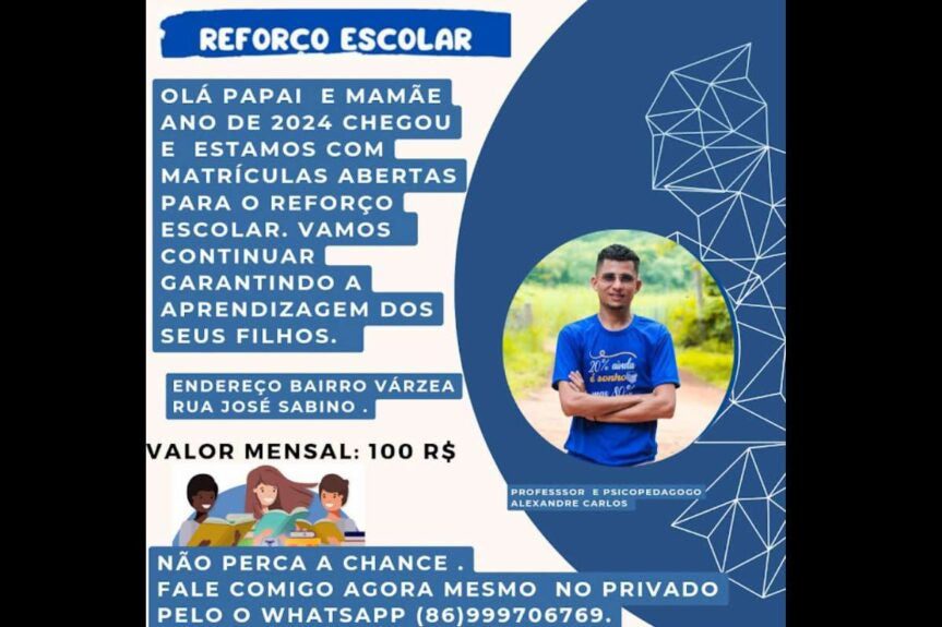 reforço escolar em amarante