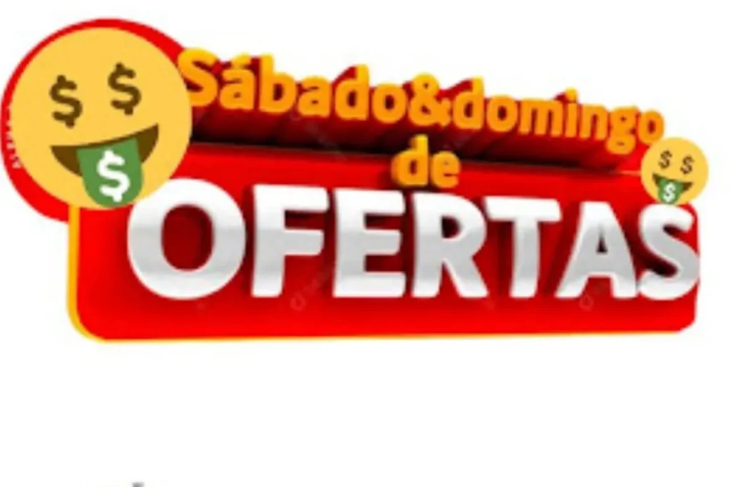 sábado e domingo de ofertas