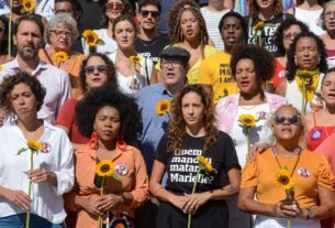 Ato na Cinelândia lembra seis anos da morte de Marielle Franco