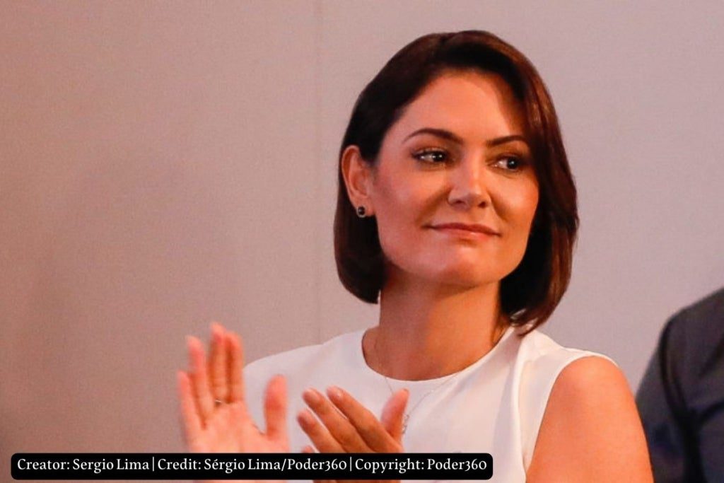 Michelle Bolsonaro Candidata a herdeira política do marido