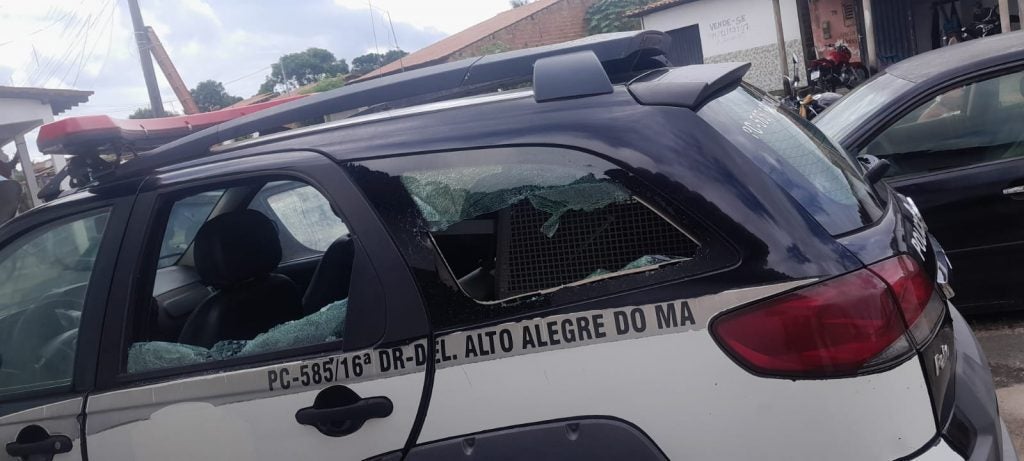 POR DANIFICAR UMA VIATURA COM UM MARTELO, HOMEM É PRESO PELA POLÍCIA CIVIL EM ALTO ALEGRE DO MARANHÃO