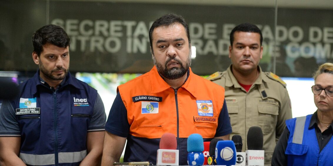 Temporal causou quatro mortes em Petrópolis