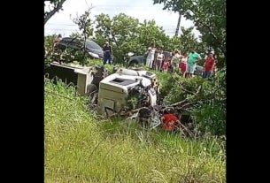 Tragédia na BR-316 Colisão entre Caminhão e Carro Deixa Dois Mortos e Cinco Feridos