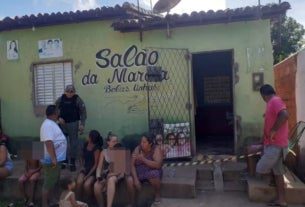 homem é assassinado a tiros na frente da família em luzilândia