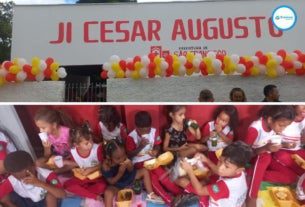 inauguração do jardim de infância em caraíba