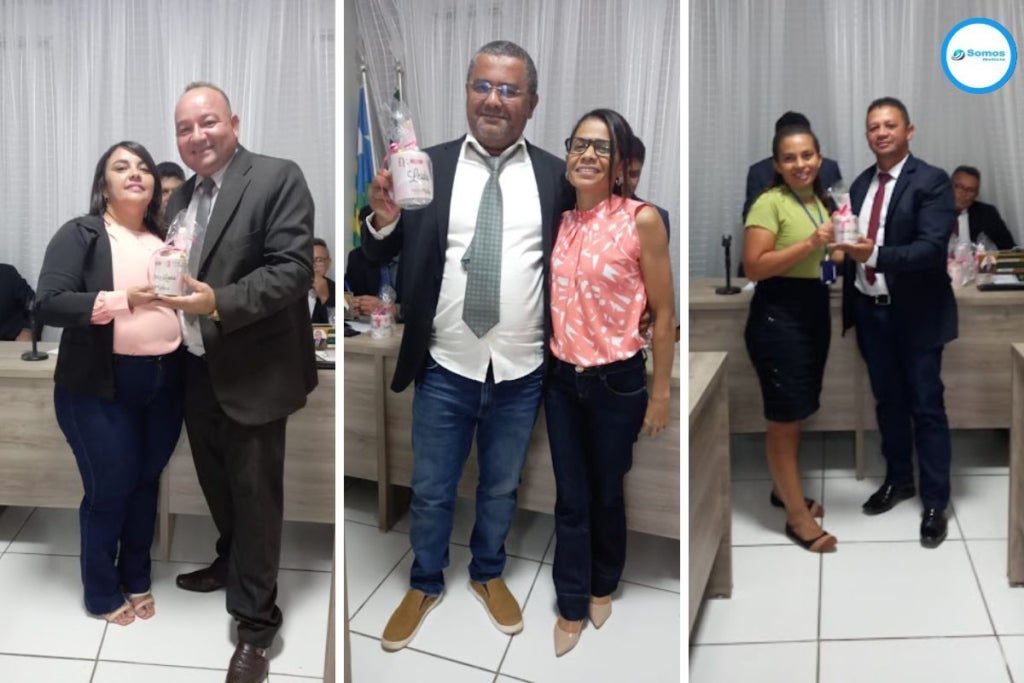 mulheres homenageadas na câmara de vereadores de Pajeú do Piauí