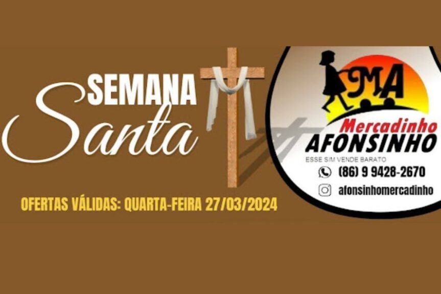 semana santa no afonsinho, em regeneração