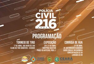 Polícia Civil celebra 216 anos de história com corrida, exposição e campeonato de tiro