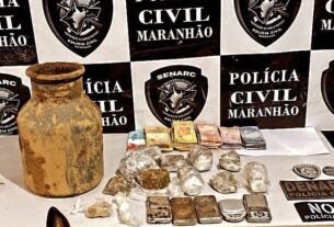 OPERAÇÃO DA POLÍCIA CIVIL RESULTA NA APREENSÃO DE DROGAS E PRISÃO DE UMA PESSOA EM TIMON