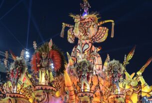Campeã do carnaval, Viradouro terá enredo sobre entidade afro-indígena