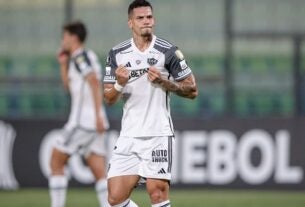 Com dois de Paulinho, Atlético-MG goleia Caracas na Libertadores