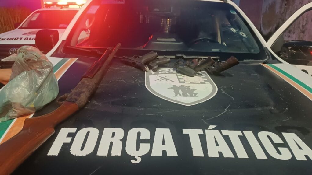 Oito pessoas são capturadas e seis armas são apreendidas durante ações integradas em Sobral