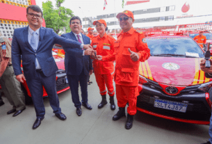 Rafael Fonteles entrega R$ 8 milhões em veículos e equipamentos para melhoria da estrutura do Corpo de Bombeiros