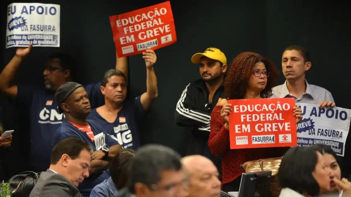 Servidores federais da Educação iniciam greve na quarta-feira