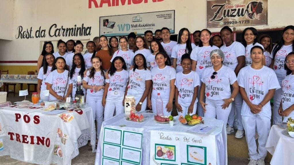 Técnicos em Enfermagem participam da 4ª Feira de Nutrição e Dietética em São Francisco do Maranhão