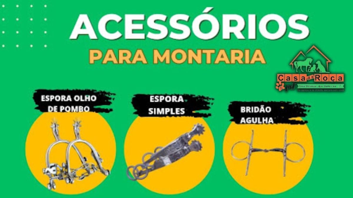 acessórios para montaria - casa da roça & pet