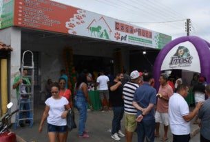 inauguração da casa da roça