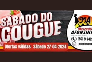 sábado do açougue no mercadinho afonsinho